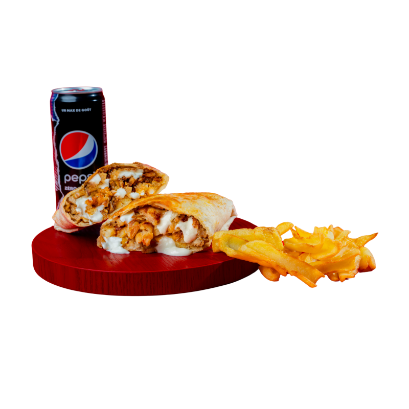 Menu Tacos Kebab
