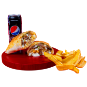 Menu Tacos Américain XL