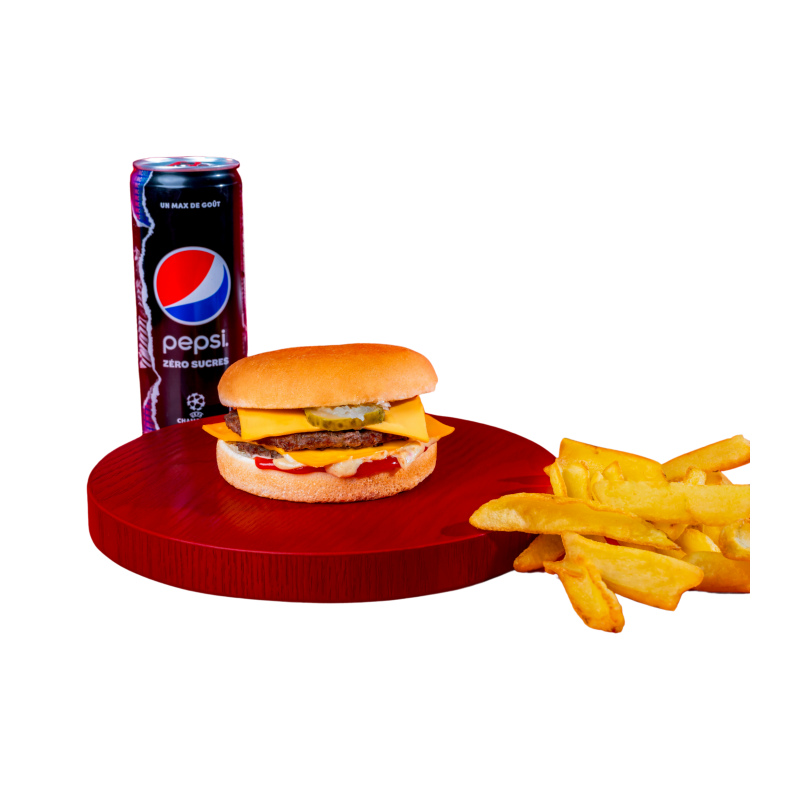 Menu Double Cheese Burger XL