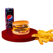 Menu Triple Cheese Burger XL