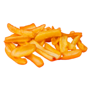 Frites incurvées